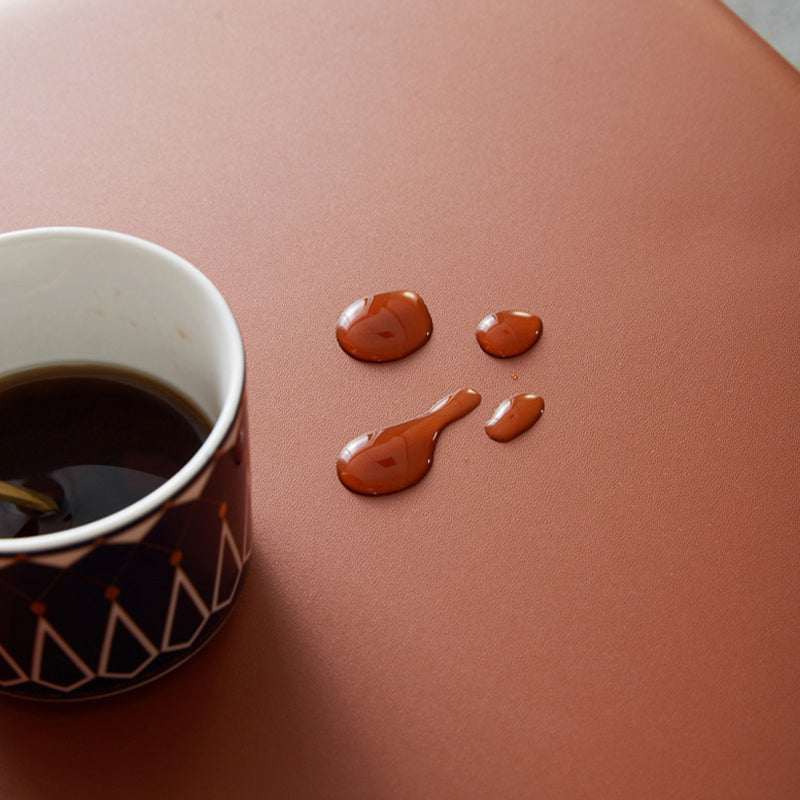 Modern Leather Dining Chairs Armless Side Chairs with Metal Legs for Home Use