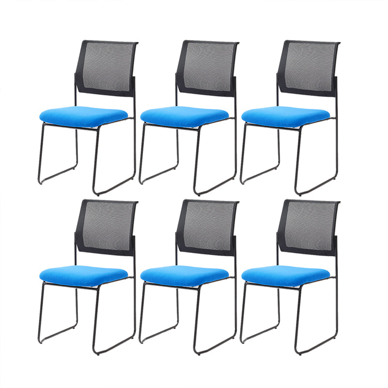 17 Inch Wide Desk Chair Contemporary Armless Conference Chair