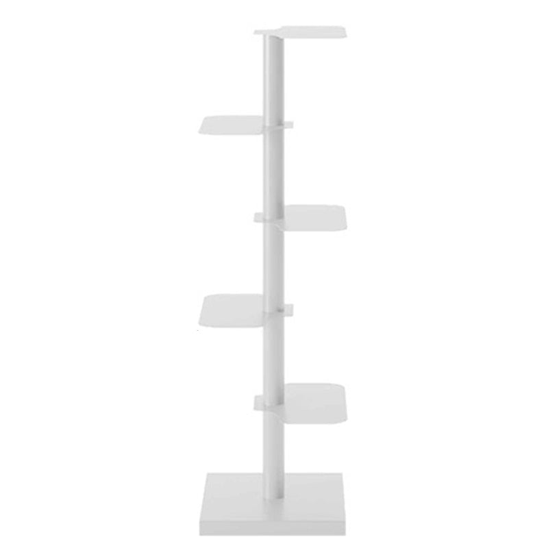 Corner Shelf Bookcase Modern Style Metal Multi Tiers Bookcase