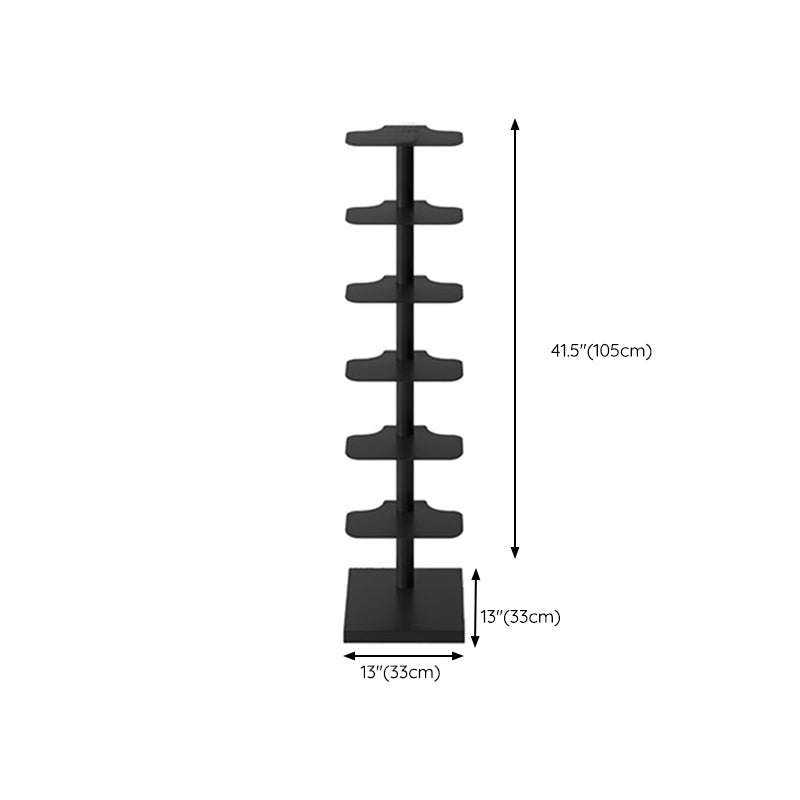Corner Shelf Bookcase Modern Style Metal Multi Tiers Bookcase