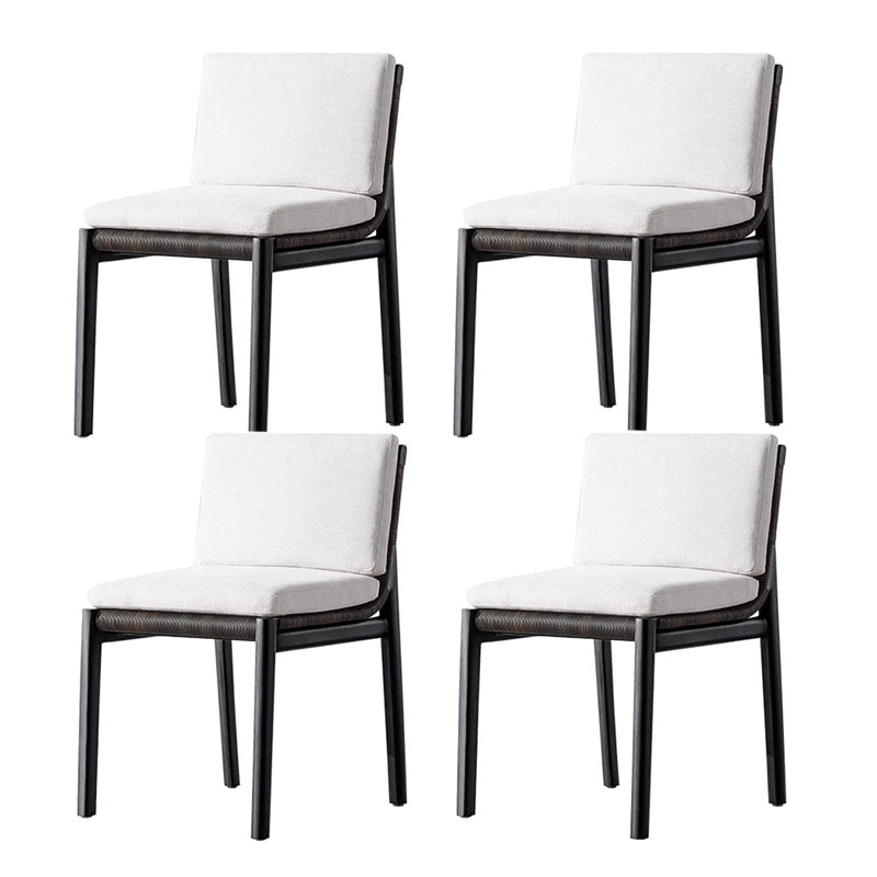 Modern Style Metal Dining Set 1/4/7 Pieces Dining Table Set for Outdoor