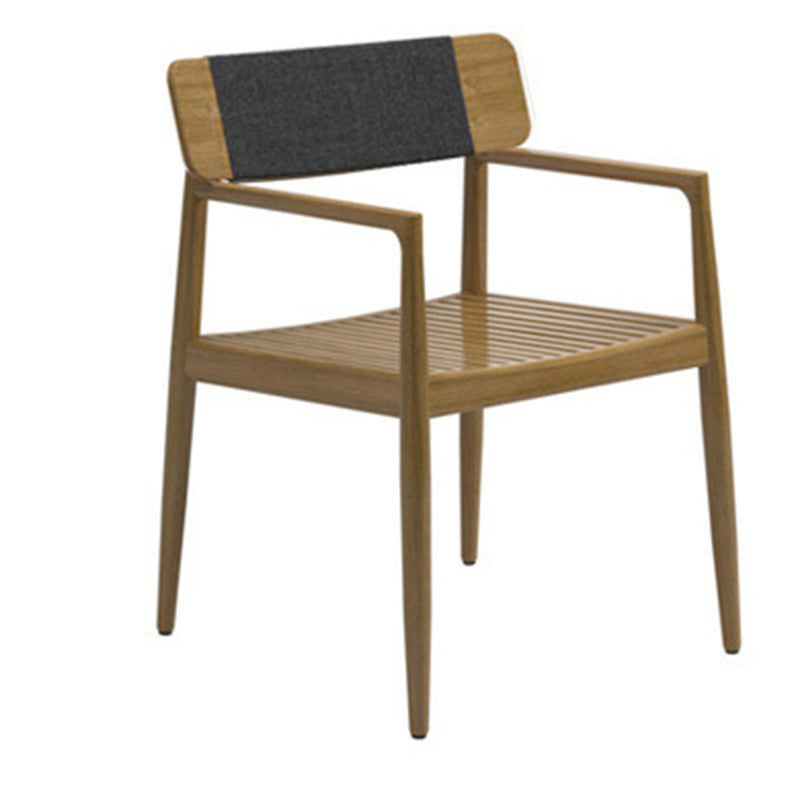 Bohemian Style Solid Wood Dining Table Set 1/4/5 Pieces Dining Table Set for Outdoor