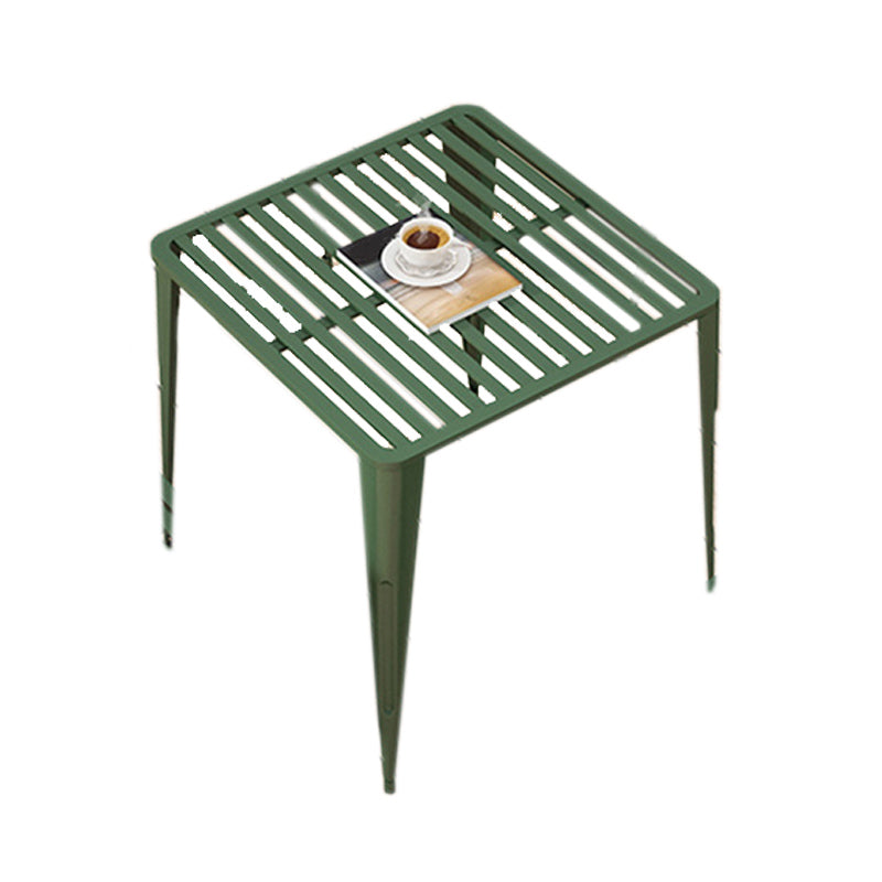 Modern Style Metal Dining Set 1/2/5/7 Pieces Dining Table Set for Outdoor