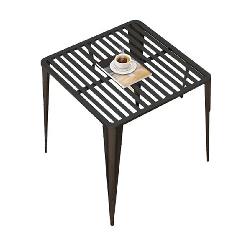 Modern Style Metal Dining Set 1/2/5/7 Pieces Dining Table Set for Outdoor