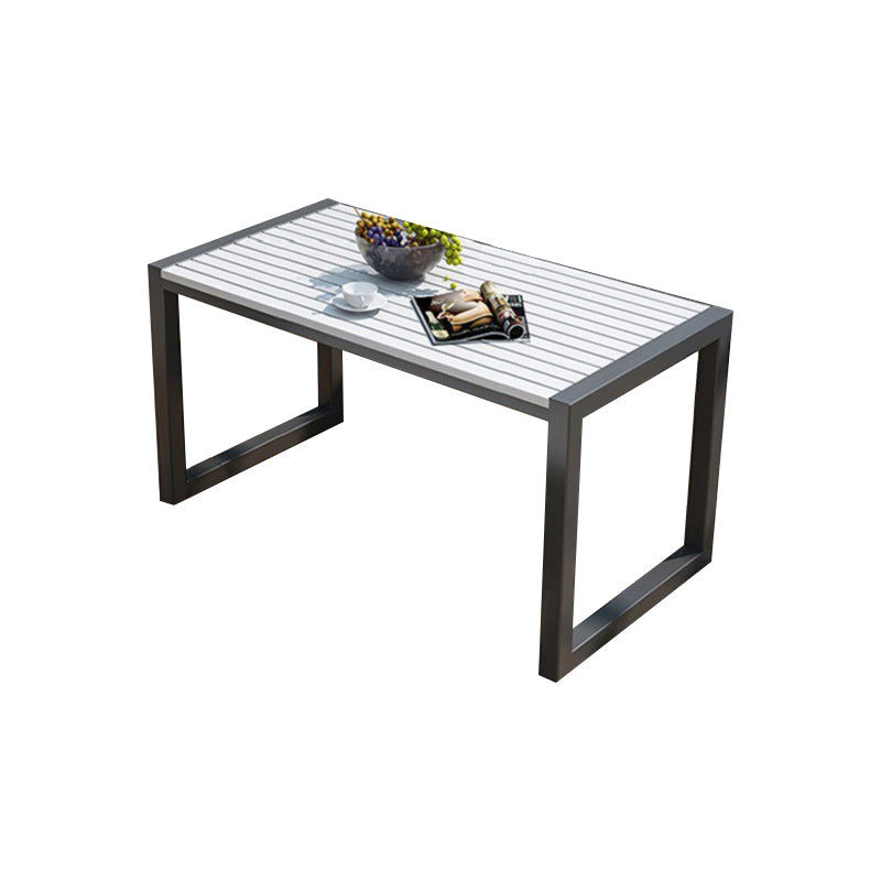 Manufactured Wood Picnic Table Set Modern 1/3 Pieces Rectangular Picnic Table Set