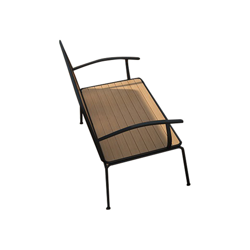 Modern Style 1/3 Pieces Rectangular Picnic Table Manufactured Wood Dining Picnic Table Set