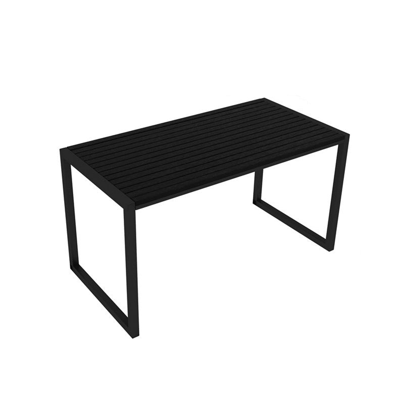 Modern Style 1/3 Pieces Rectangular Picnic Table Manufactured Wood Dining Picnic Table Set