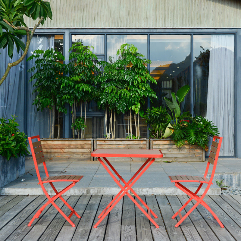 Industrial Style 1/2/3 Pieces Dining Set Reclaimed Wood Dining Table Set for Patio