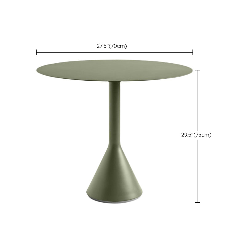 Modern Round Bar Table Set 1/3 Piece Metal Bar Table Set for Outdoor