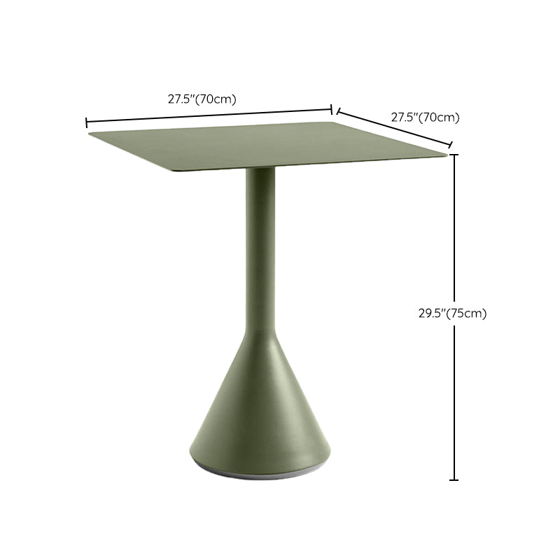 Modern Round Bar Table Set 1/3 Piece Metal Bar Table Set for Outdoor