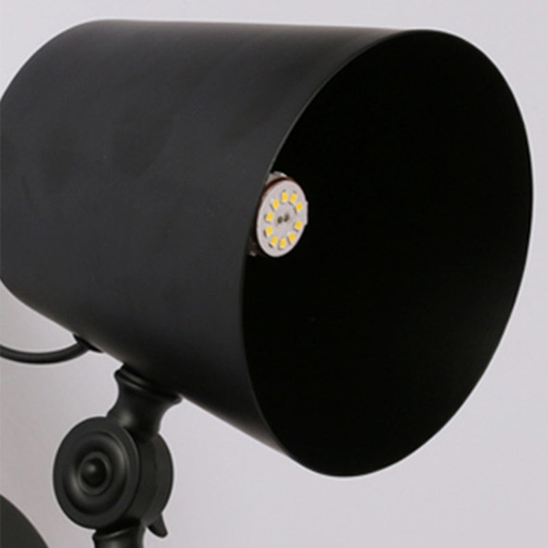 Industrial Style Wall Lamp Empire Shade Metal 1 Light Sconces for Bedroom