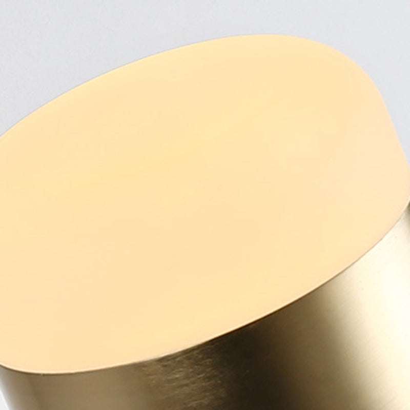 Modern Cylinder Shade Wall Sconce Metal 1 Light Sconces for Bedroom