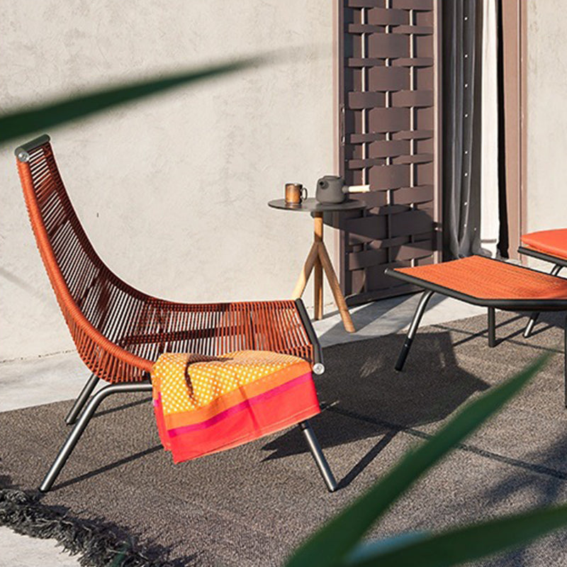 Contemporary Style Rattan Rocking Chair Indoor Rocking Chair for Living Room