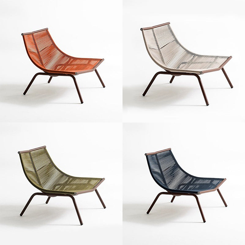 Contemporary Style Rattan Rocking Chair Indoor Rocking Chair for Living Room