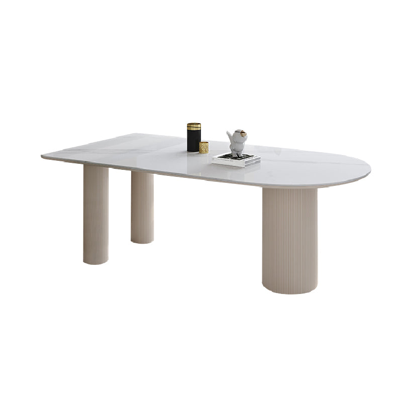Irregular Shape Indoor Table for Restaurant Modern Table with 3 Legs