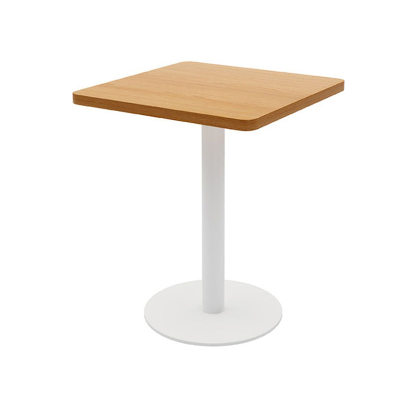 Contemporary Solid Wood Dining Table Pedestal Dining Table for Home Use