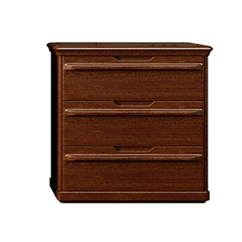 Brown 29.13" Wide Accent Chest Mid-Century Modern Wood Accent Chest