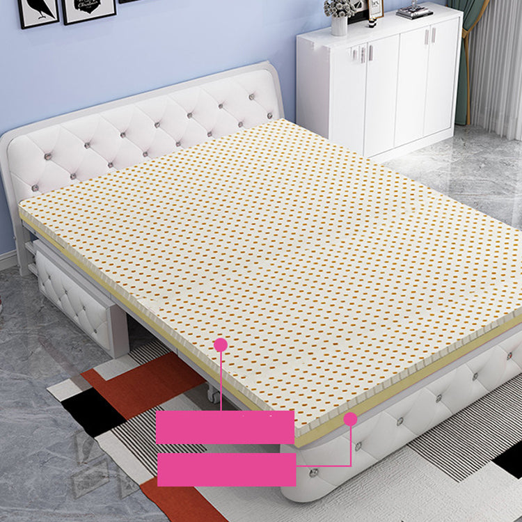 Linen Sleeper Sofa 33.46" Wide Armless Sofa Bed with Upholstered