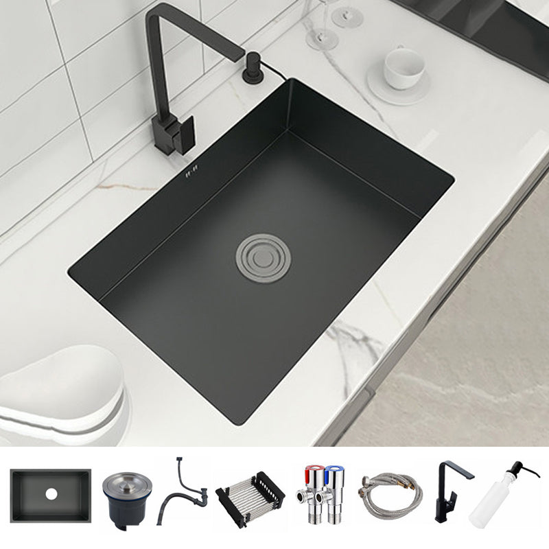 Modern Kitchen Bar Sink Stainless Steel Drain Assembly and Strainer Kitchen Sink