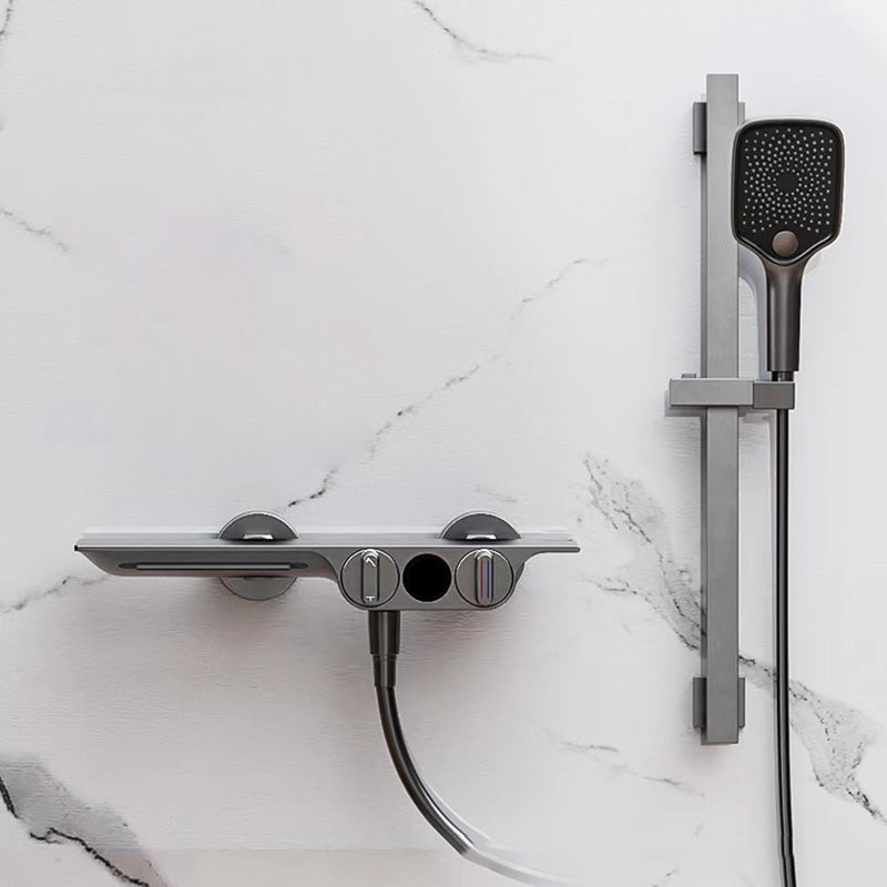 Modern Faucets Copper 2-Handle and 4-Hole Wall Mounted Bath Faucet Trim