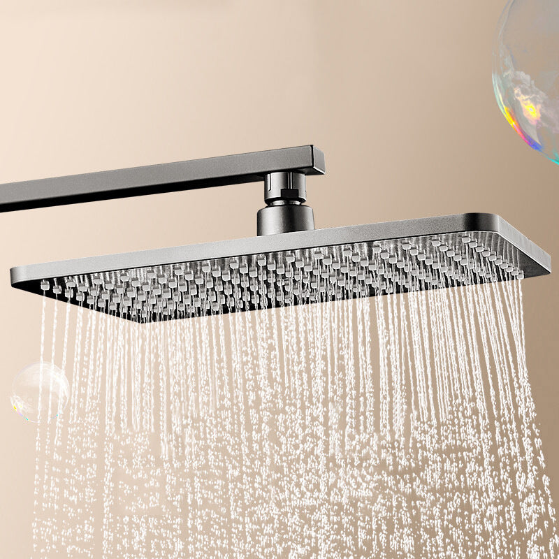 Adjustable Spray Pattern Shower Combo Metal Shower Faucet  Arm Shower Head