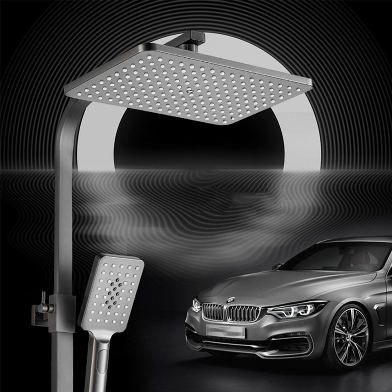 Adjustable Spray Pattern Shower Combo Metal Shower Faucet  Arm Shower Head