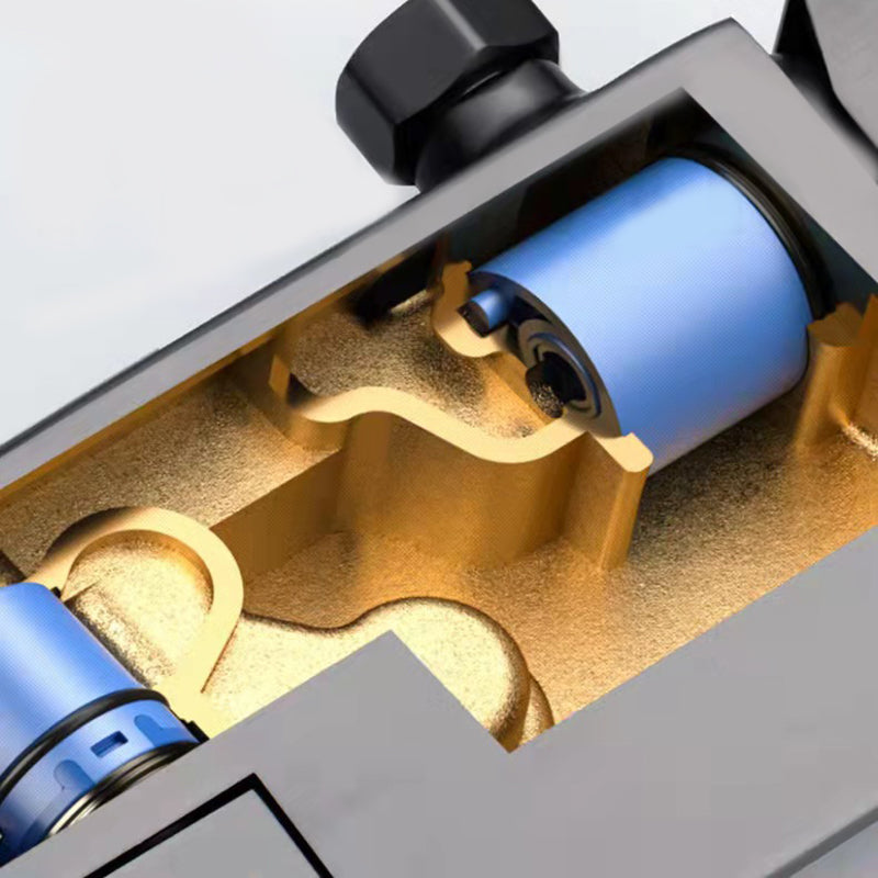 Modern Adjustable Swivel Shower Metal Shower Head Shower Faucet on Wall