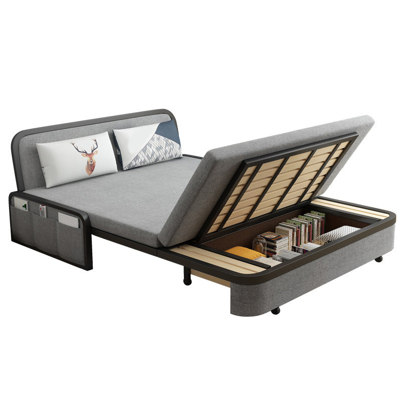 Modern Convertible Sofa Pillow Included Foldable Futon Sofa Bed