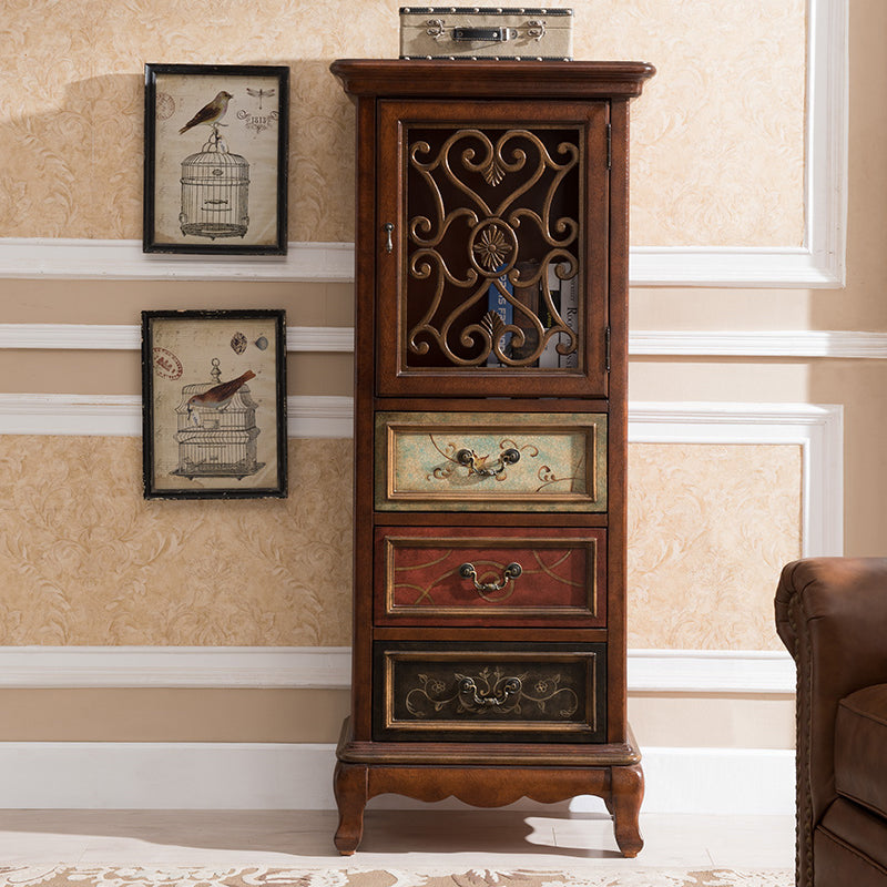 Traditional Storage Chest Solid Wood Storage Chest Dresser with 2/3 Drawers