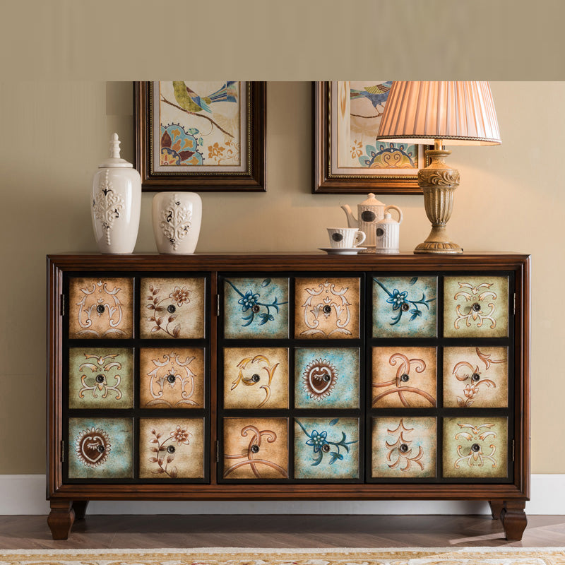 15.6-inch W Traditional Storage Chest Solid Wood Storage Chest Dresser