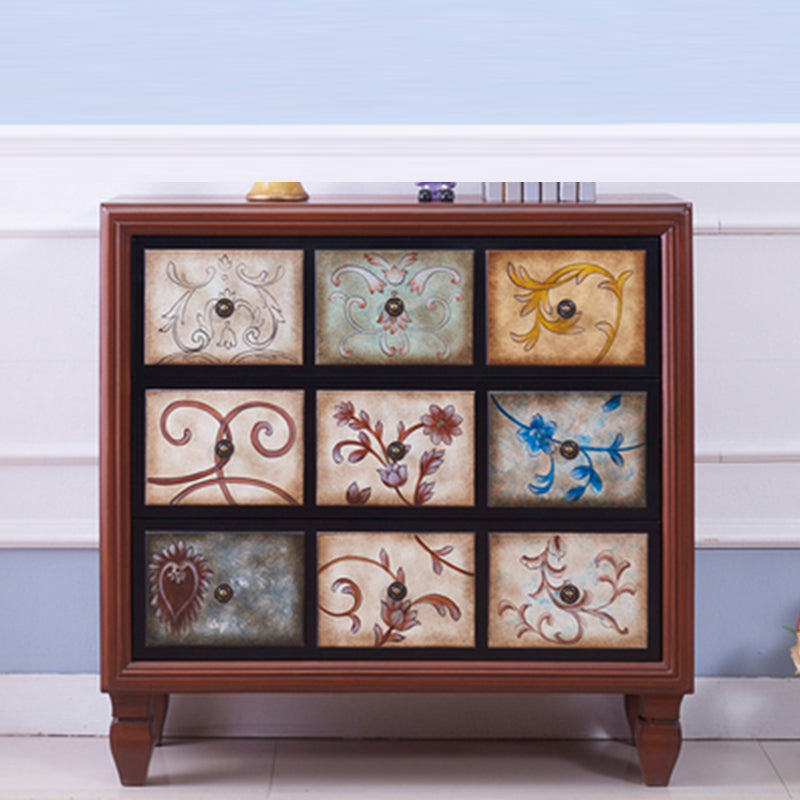 15.6-inch W Traditional Storage Chest Solid Wood Storage Chest Dresser