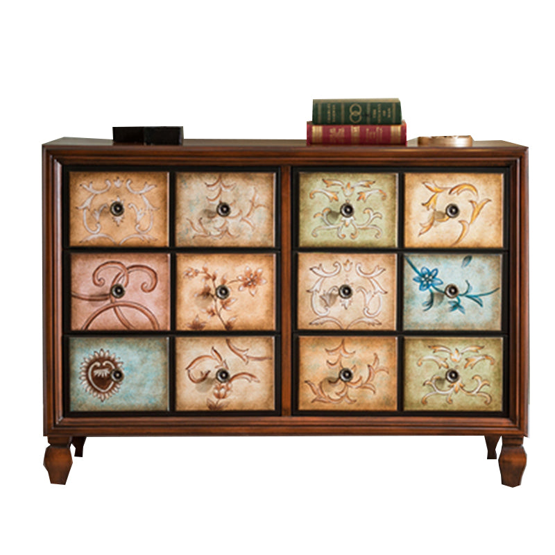 15.6-inch W Traditional Storage Chest Solid Wood Storage Chest Dresser