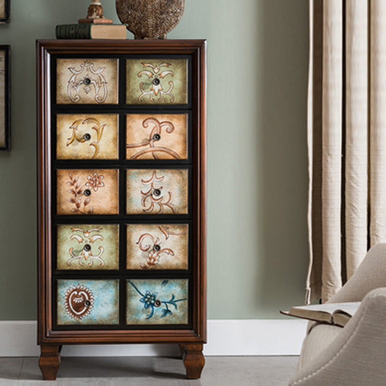 15.6-inch W Traditional Storage Chest Solid Wood Storage Chest Dresser