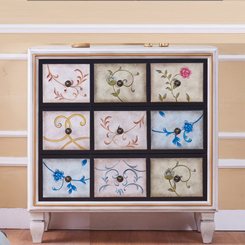 15.6-inch W Traditional Storage Chest Solid Wood Storage Chest Dresser