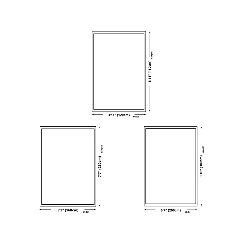 Casual Light Brown Rug Polyester Color Lump Rug Stain Resistant Rug for Living Room