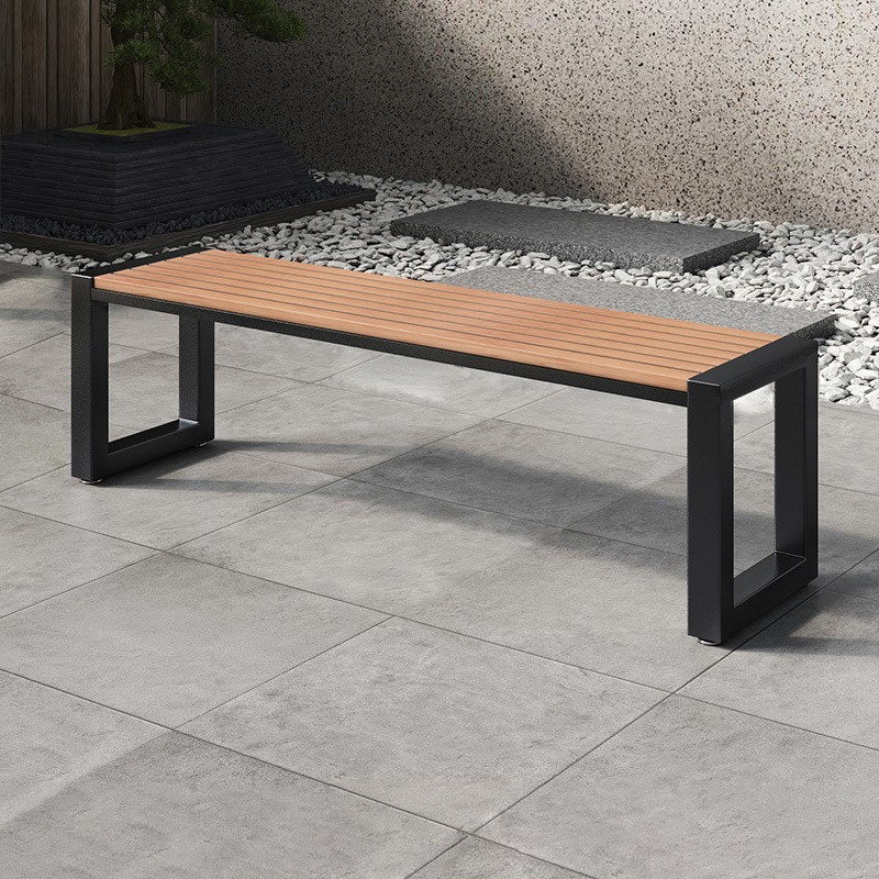 Modern 1/3/5/7 Pieces Rectangular Picnic Table Manufactured Wood Dining Picnic Table