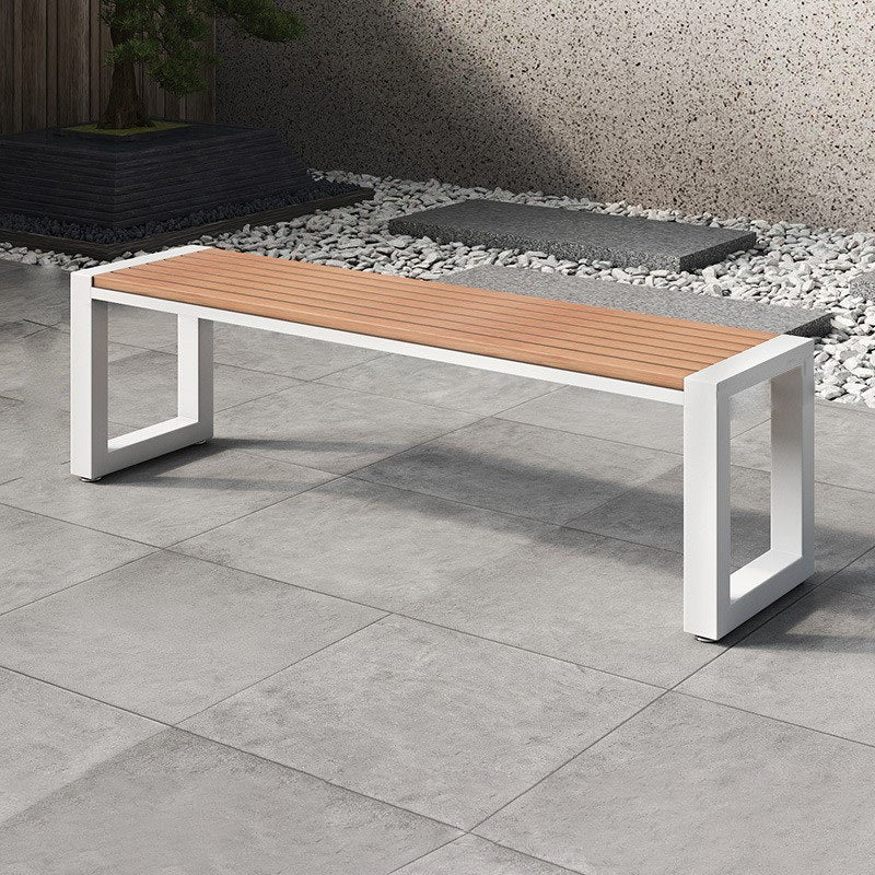 Modern 1/3/5/7 Pieces Rectangular Picnic Table Manufactured Wood Dining Picnic Table