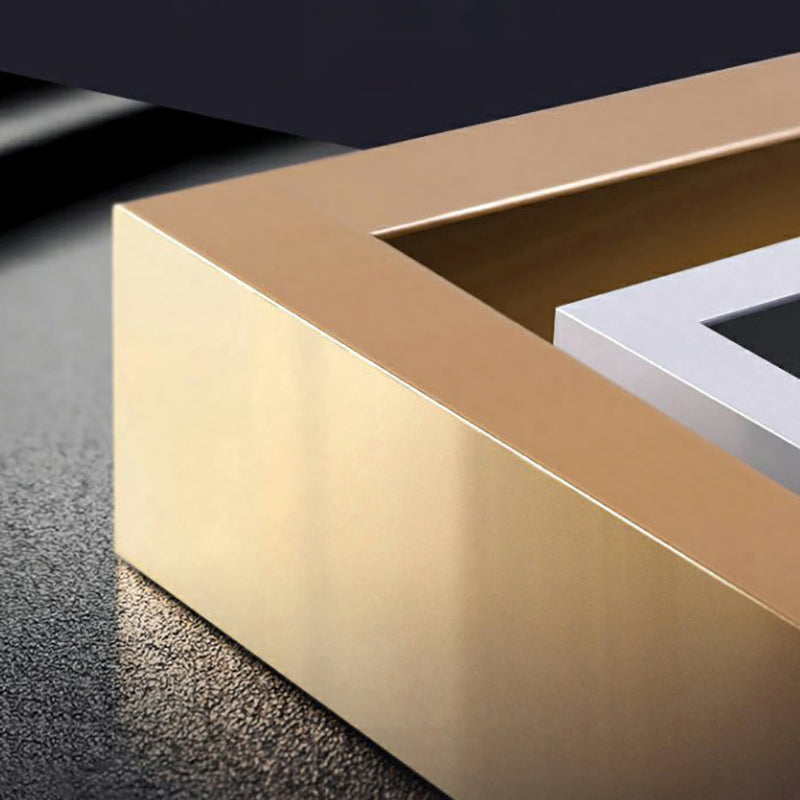 Modern 1/3/5/7 Pieces Rectangular Picnic Table Manufactured Wood Dining Picnic Table