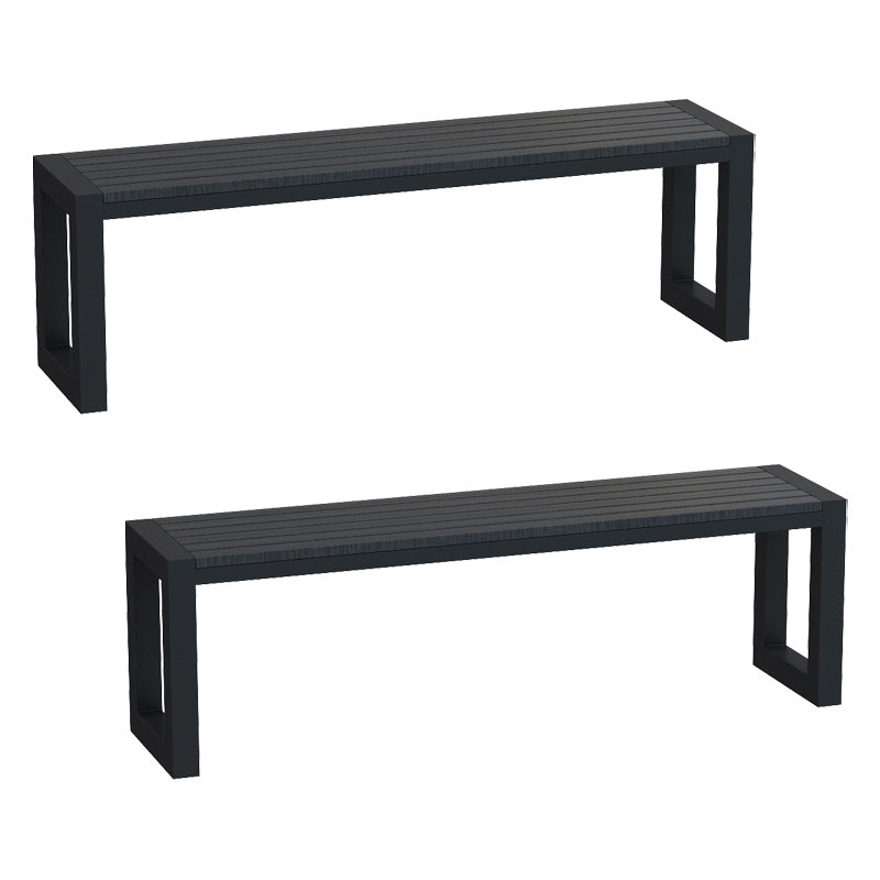 Modern Style 1/2/3 Pieces Rectangular Picnic Table Manufactured Wood Picnic Table Set