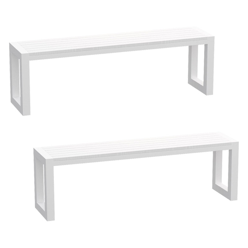 Modern Style 1/2/3 Pieces Rectangular Picnic Table Manufactured Wood Picnic Table Set