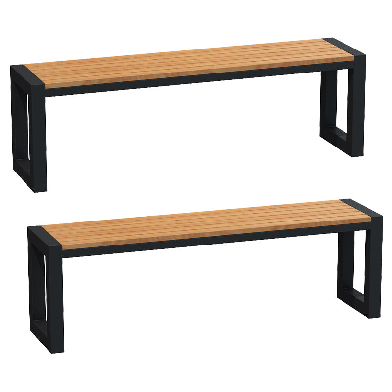 Modern Style 1/2/3 Pieces Rectangular Picnic Table Manufactured Wood Picnic Table Set