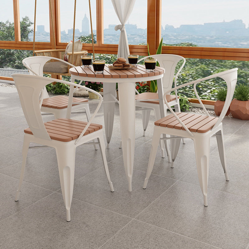 Modern 1/2/3/4/5 Pieces Rectangular Picnic Table Reclaimed Wood Dining Picnic Table Set