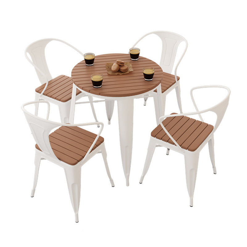 Modern 1/2/3/4/5 Pieces Rectangular Picnic Table Reclaimed Wood Dining Picnic Table Set