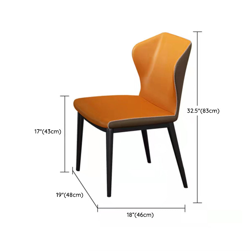 Glam Style Dinette Set for Dining Room 1/2/5/7 Pieces Glossy White Dining Table Set