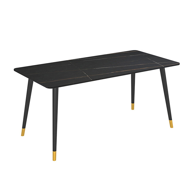 Modern 1/2/5/6/7 Pieces Dining Set Rectangle Stone Dining Table for Dining Room