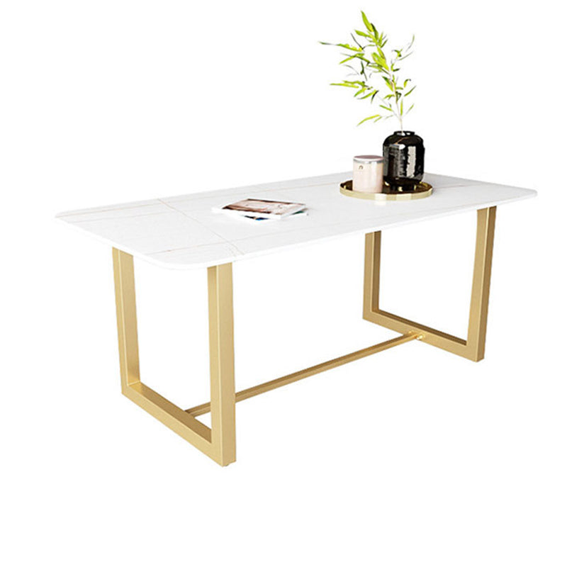 Glam Stone Dining Table Set for Home 1/2/5/7 Pieces Dinette Set