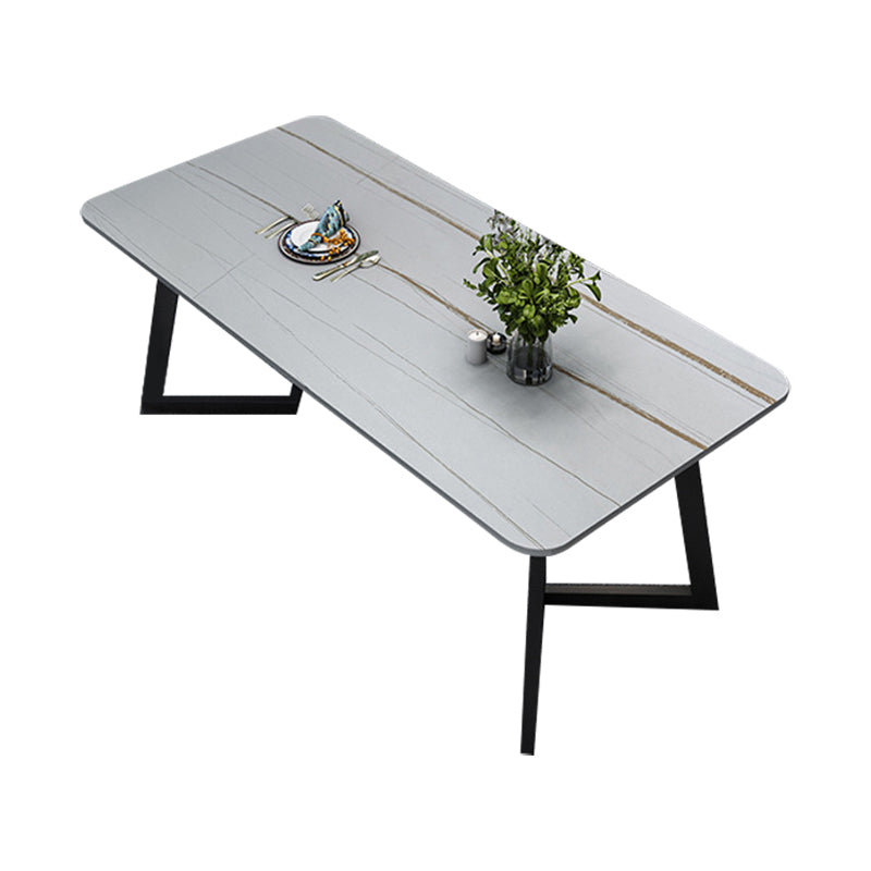 Glam Dinette Set with Faux Leather Chairs 1/4/5/7 Pieces Dining Table Set