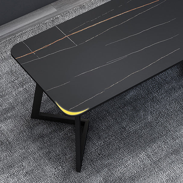 Glam Dinette Set with Faux Leather Chairs 1/4/5/7 Pieces Dining Table Set