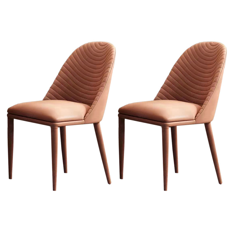 Contemporary Dining Set 1/2/5/7 Pieces Glossy White Stone Dining Table Set