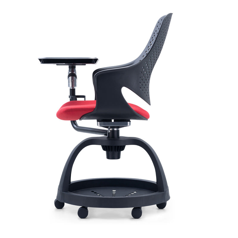 Modern No Distressing Conference Chair Plastic with Swivel Wheels Chair